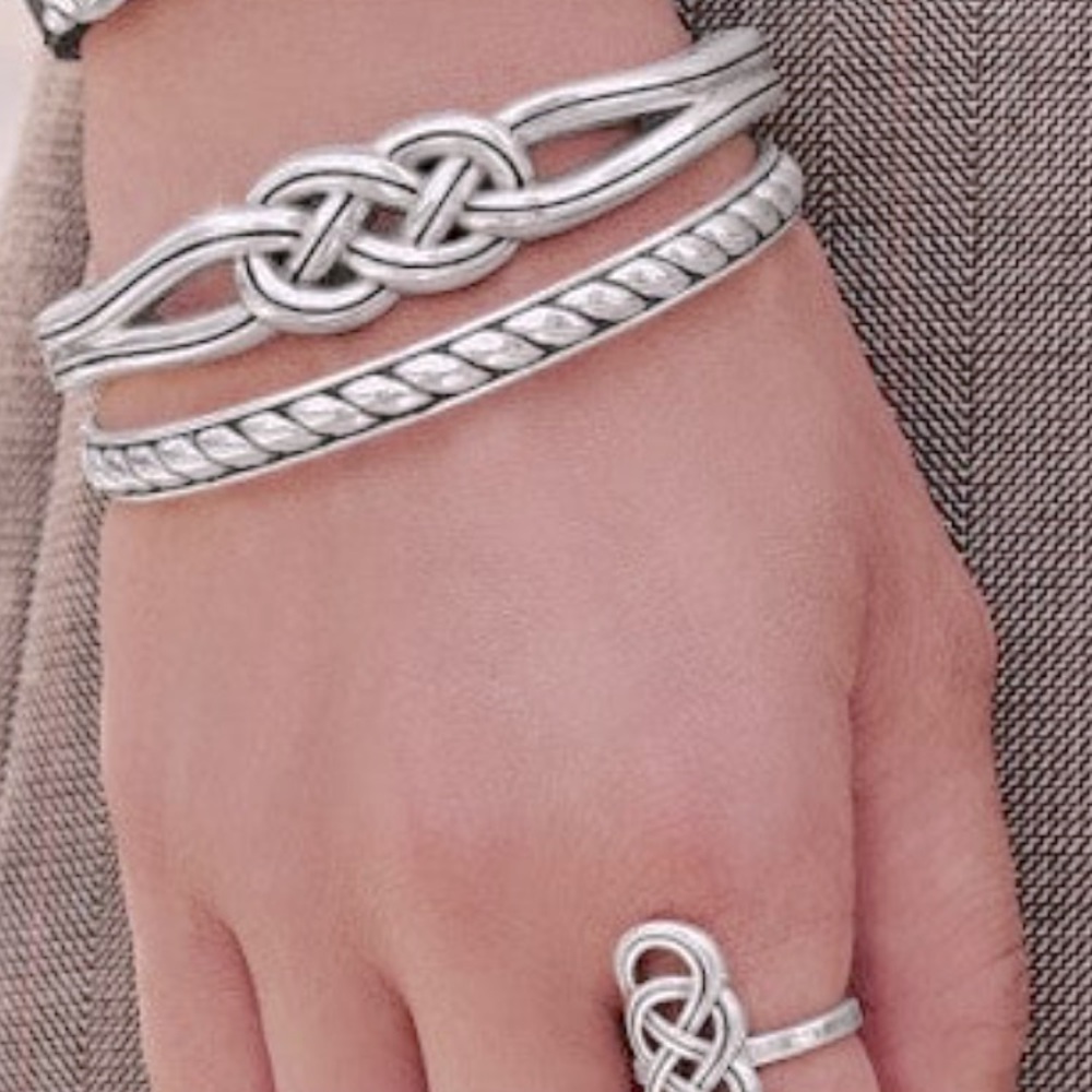 Brighton Silver Interlock Bracelet